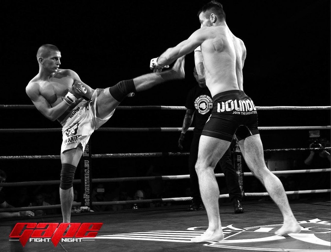 Rúgás a Gape Fight Night gálán